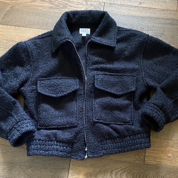 Boucle bomber Jacket - Picture 3 of 5